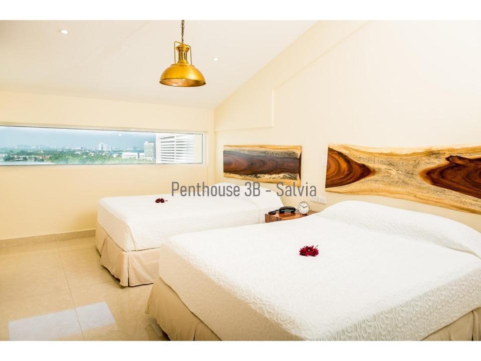 2 Story Oceanfront Penthouses On Cancun Beach! Εξωτερικό φωτογραφία