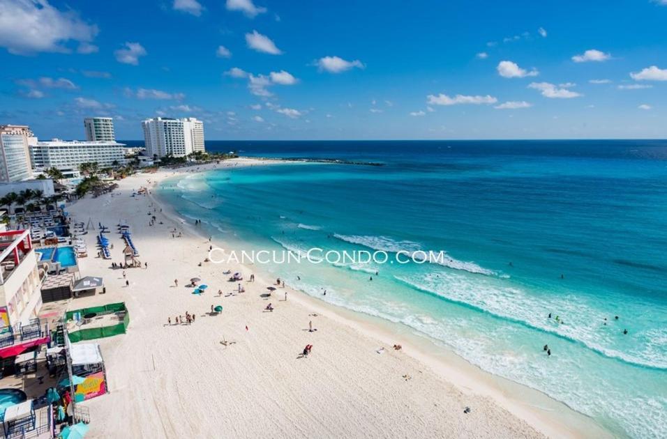 2 Story Oceanfront Penthouses On Cancun Beach! Εξωτερικό φωτογραφία