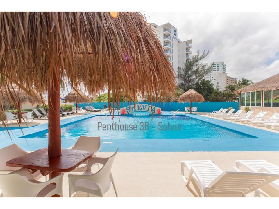 2 Story Oceanfront Penthouses On Cancun Beach! Εξωτερικό φωτογραφία
