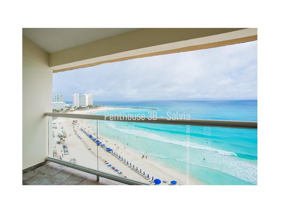 2 Story Oceanfront Penthouses On Cancun Beach! Εξωτερικό φωτογραφία